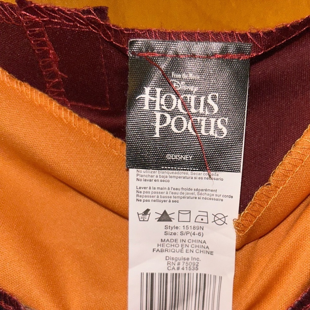 Disney Hocus pocus Mary Sanderson adult costume small s 4/6 - Picture 3 of 3